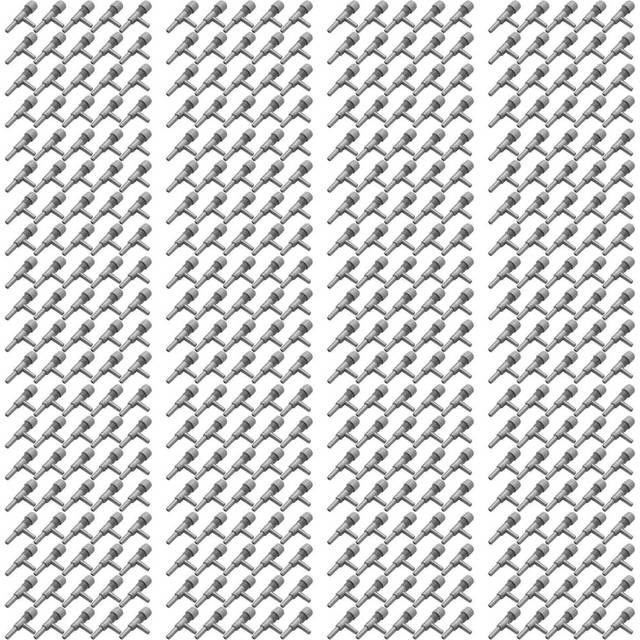 Aquarium Fish OXygen Air Line Tubing Flow Control Valve 400 Pcs Gray