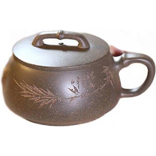 190ml Famous Yixing Purple Clay Teapot Raw Ore Section Mud Stone Scoop Tea Pot Zisha Teapots