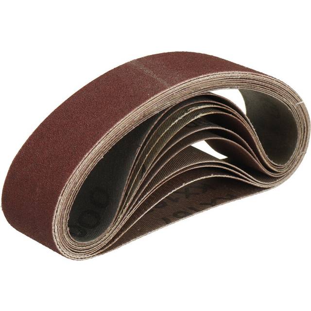 330x30mm 10Pcs 120 320 600 800 1000 Grits Belt Sander Sanding Belts for Angle Grinder