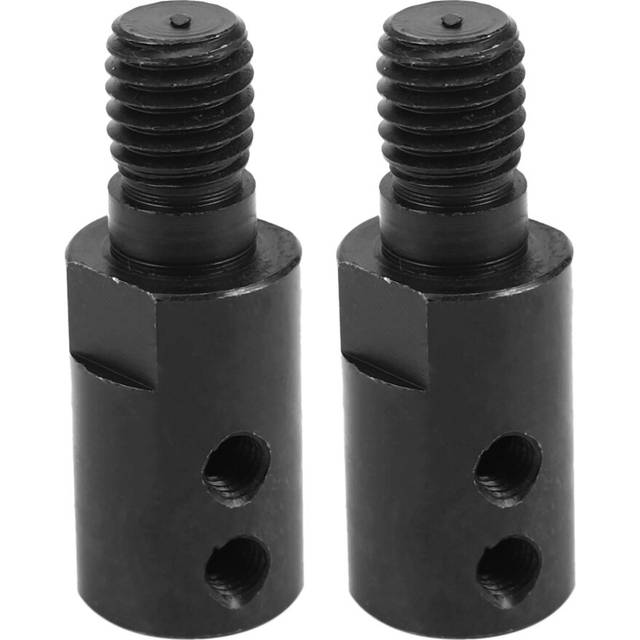 2Pcs M10 8 mm Dc Motor Shaft Drill Adapter for Saw Blade Connection Coupling Joint Connector Coupler Sleeve Tools
