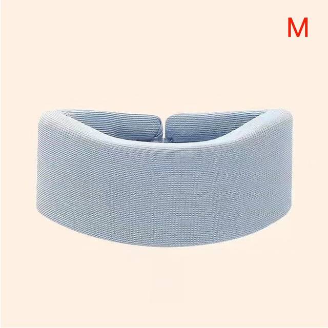(a-Orange) 1pc S/M/L Adjustable Foam Health Care Neck Braces Collar Neck Support Dislocation Fix Cervical Pain Relief Posture Corrector