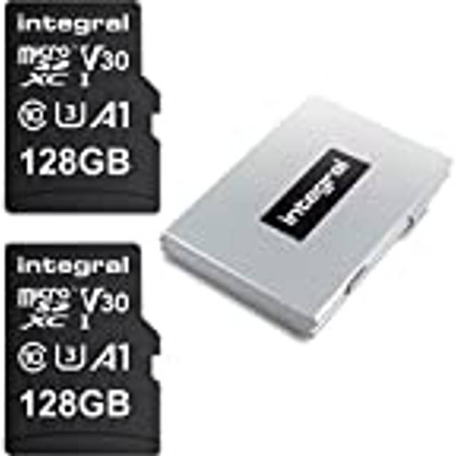 128GB 2-pack Micro SD Card 4K Video Premium High Speed Memory Card SDXC Up to 100MB s Read Speed and 50MB s Write speed