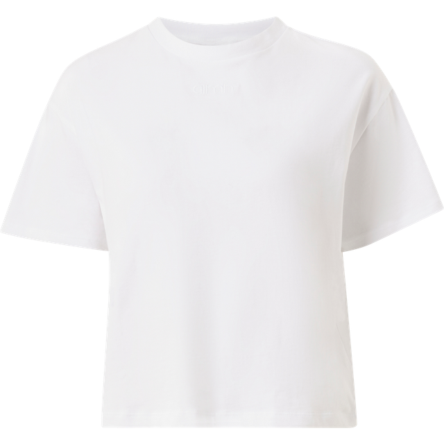 Aim'n - Topp Boxy T-Shirt - Vit