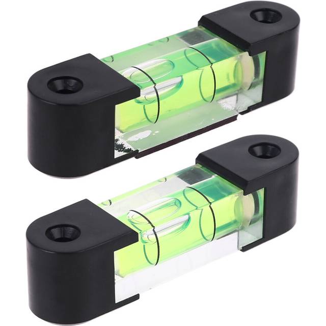 Plastic Lange Niveau Magnetische Niveau Bubble Kralen Hoge Precisie Niveau Cilinder Niveau Horizontale Kraal Niveau Bubble 68*16*18Mm