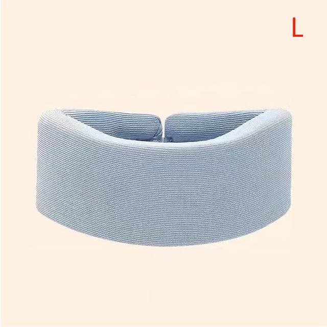 (a-Red) 1pc S/M/L Adjustable Foam Health Care Neck Braces Collar Neck Support Dislocation Fix Cervical Pain Relief Posture Corrector