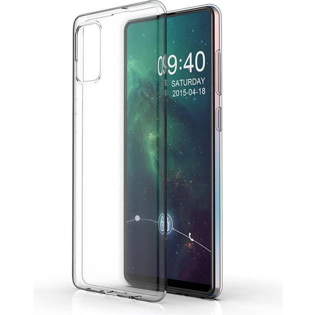 Samsung Galaxy A71 Flexibelt Plast Skal - Genomskinlig
