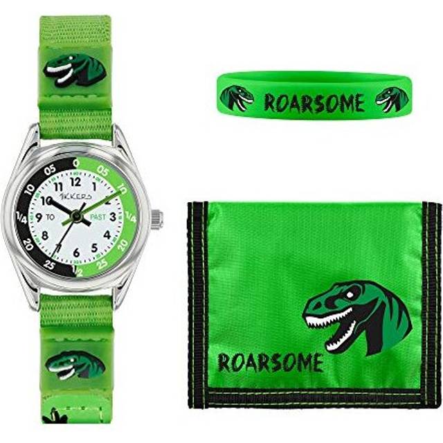 Tikkers Boy&#39;s Analog Quartz Watch with Nylon Strap ATK1049 AMZ