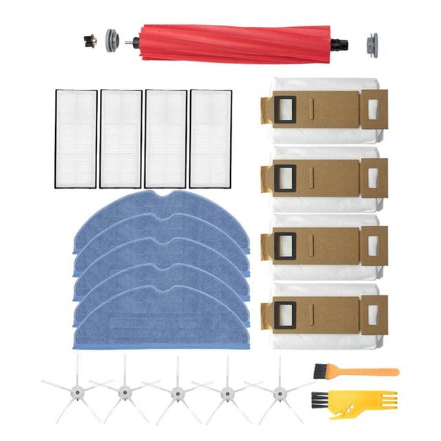 Replacement for S7 / T7S Plus Mop Rag Bag Hepa Filter Side Roller Brush Vacuum Cleaner Spare Parts