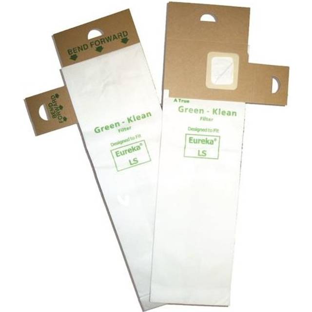 Green Klean GK-EurLS Eureka LS LiteSpeed & Sanitaire SC5713 Replacement Vacuum Bags - Case of 36