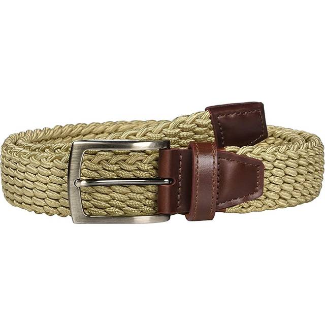 Johnston & Murphy Men's Stretch Knit Belt Tan - Size: 40 Waist