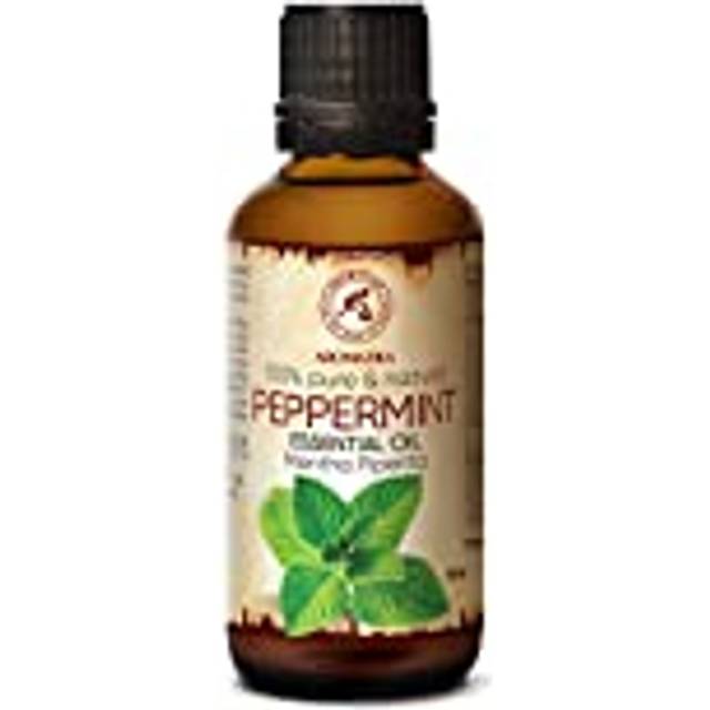 Eterisk Olja för Pepparmynta 50 ml - Mentha Piperita - Doft - Eteriska Oljor - 100% Ren & Naturlig Pepparmintolja för - Kroppsvård - Diffusorer - Bastu - Avkoppling - Lugnande - Aromaterapi
