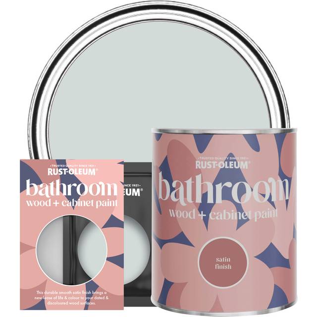 Rust-Oleum Bathroom Wood & Cabinet Paint, Satin Finish - DOVE - 10ml - Grey