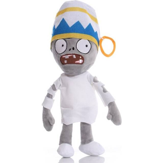 (Style2) 1pcs 30cm Plants vs Zombies Plush Toys Doll Duck Hats Pirate Zombies Plush Soft Stuffed Toys for Children Kids Gifts