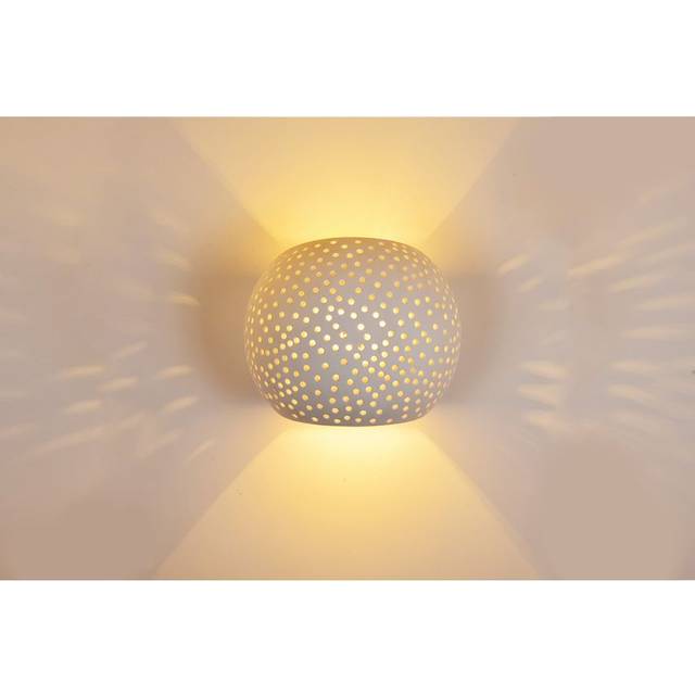 Integral Paintable Plaster Katerini Wall Light