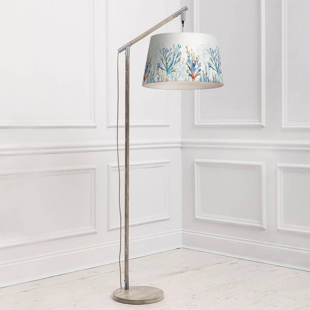 Voyage Maison 164Cm Brown Reading Floor Lamp Brown 164cm H X 46cm W X 46cm D