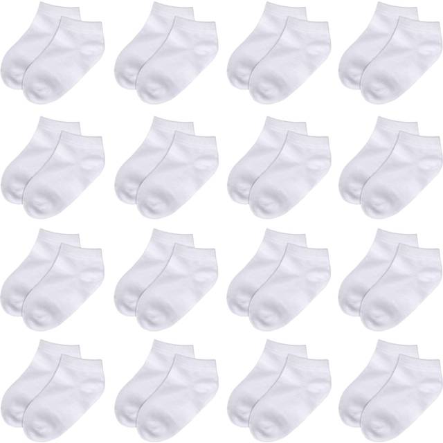 Toddler Socks - 16 Pack Kids Low cut Athletic Ankle Socks Baby Boys gi