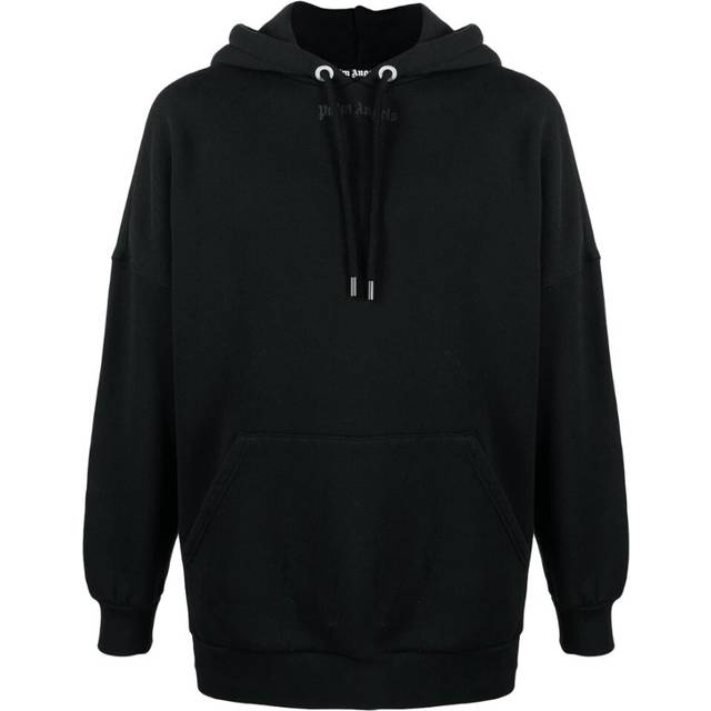 Palm Angels Logo Hoodie Black - S