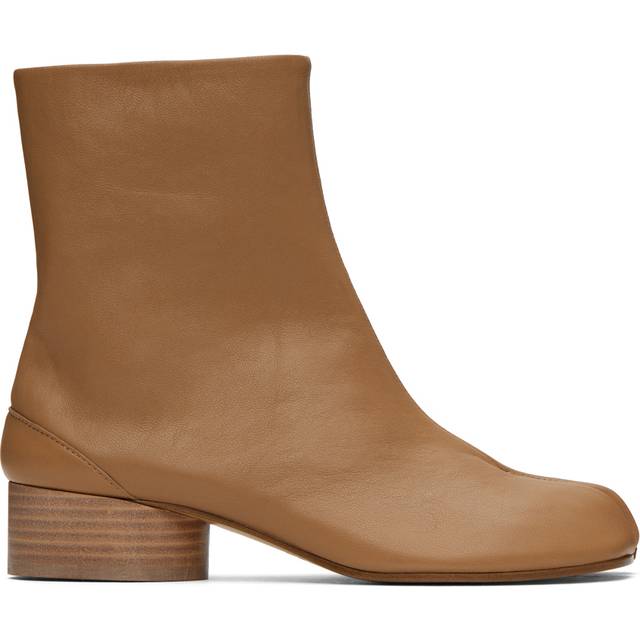 Maison Margiela Tan Tabi Ankle Boots - T4091 Nude - IT 35