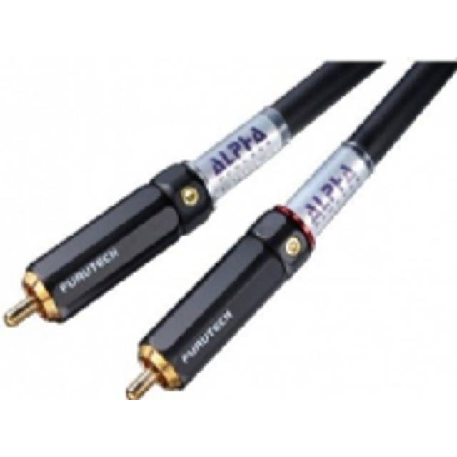 FURUTECH ADL RCA cable shielded structure pair 2-core 1.0m ALPHA-LINE-PLUS