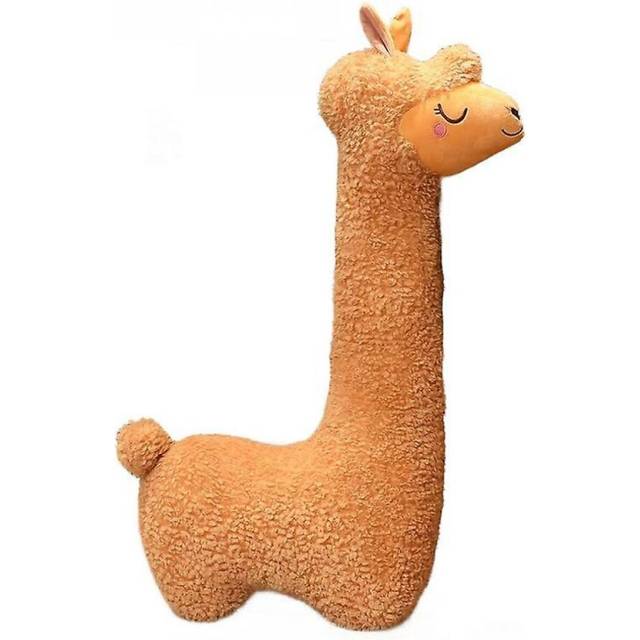 75cm Cute Alpaca Plush Toy Vicugna Pacos Japanese Soft Cute Alpacasso Sheep Llama Animal Dollsgifts