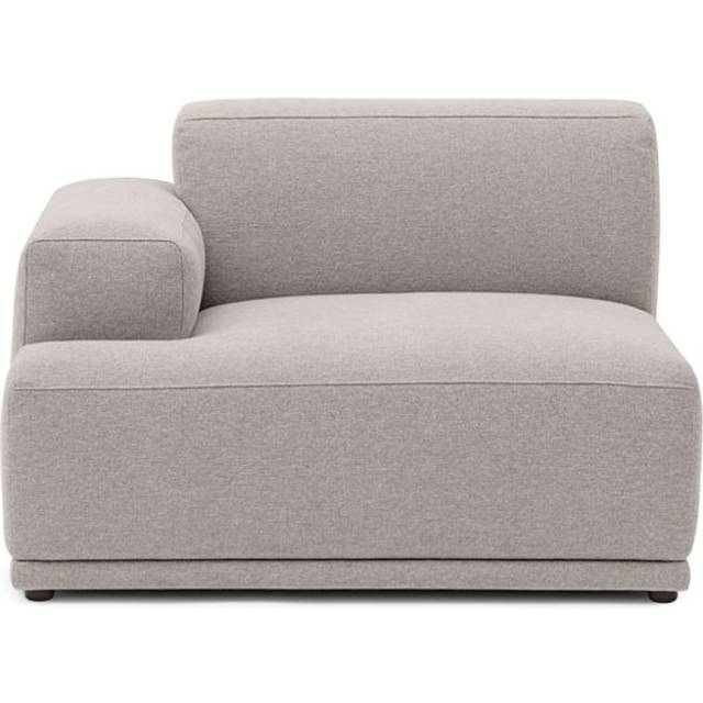 Muuto - Connect Soft Modular Sofa - Modules - Modulär soffa - Left Armrest (A) - Clay 12 - H: 69 x W: 104,4 x D: 99 x SH: 40 cm