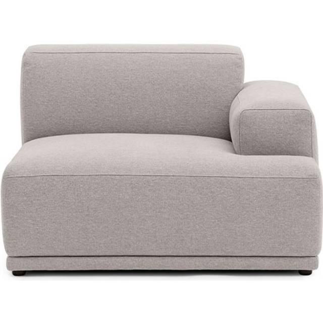 Muuto - Connect Soft Modular Sofa - Modules - Modulär soffa - Right Armrest (B) - Clay 12 - H: 69 x W: 104,4 x D: 99 x SH: 40 cm