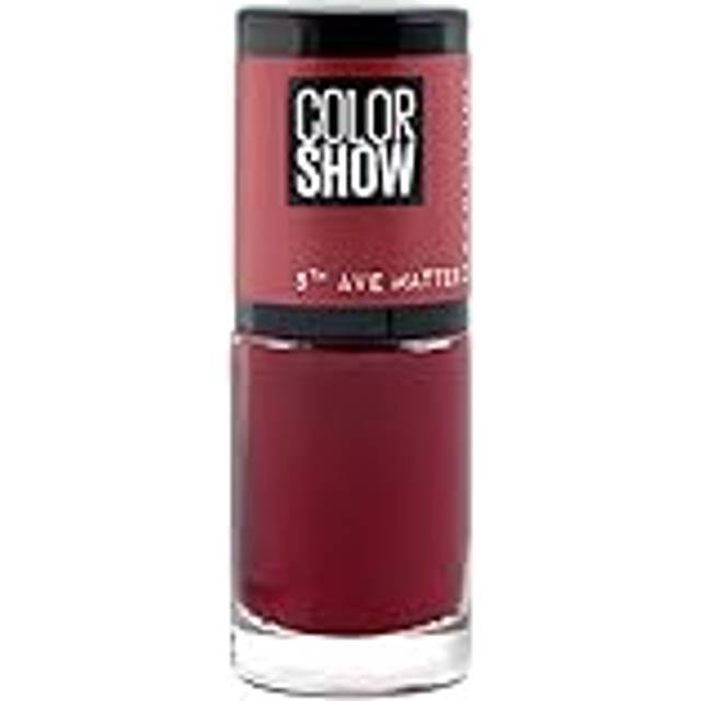 Maybelline New York Colorshow nagellack 5th Avenue matt 456 vin på 5, 1-pack (1 x 7 ml)