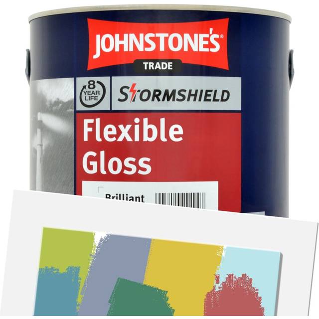 Johnstone's Trade Stormshield Flexible Gloss Tinted Colour Match-2.5 L