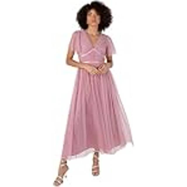 Anaya With Love Ribbon Detail Midaxi Dress