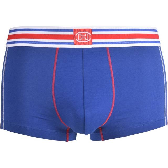 HOM Tie Break Cotton Trunks - Blue