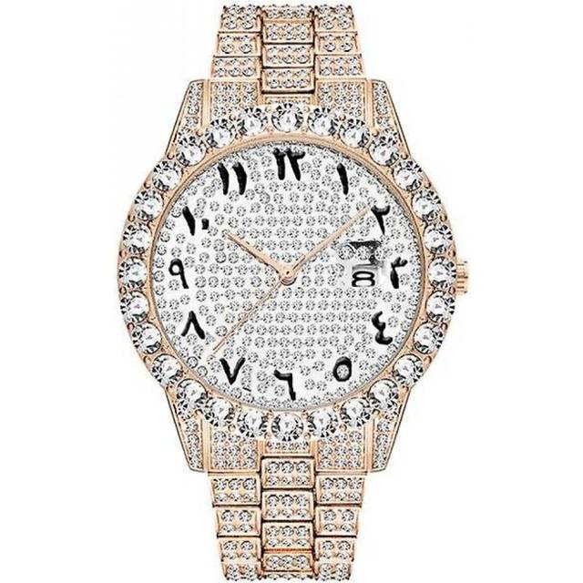 Waterproof Watch Men Top Brand Luxury Watch Analog Quartz Watch Men|quartz Watches(rose Gold)