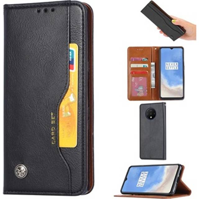 Card Set Series OnePlus 7T Plånboksfodral - Svart