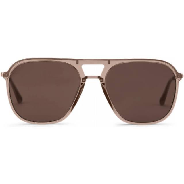 Kapten & Son Zurich Transparent Hazel Brown, AVIATOR Sunglasses, UNISEX, available with prescription