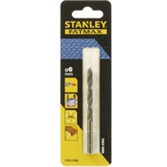 Stanley FatMax HSS-CNC Drill Bit 6mm 93mm Pack of 1
