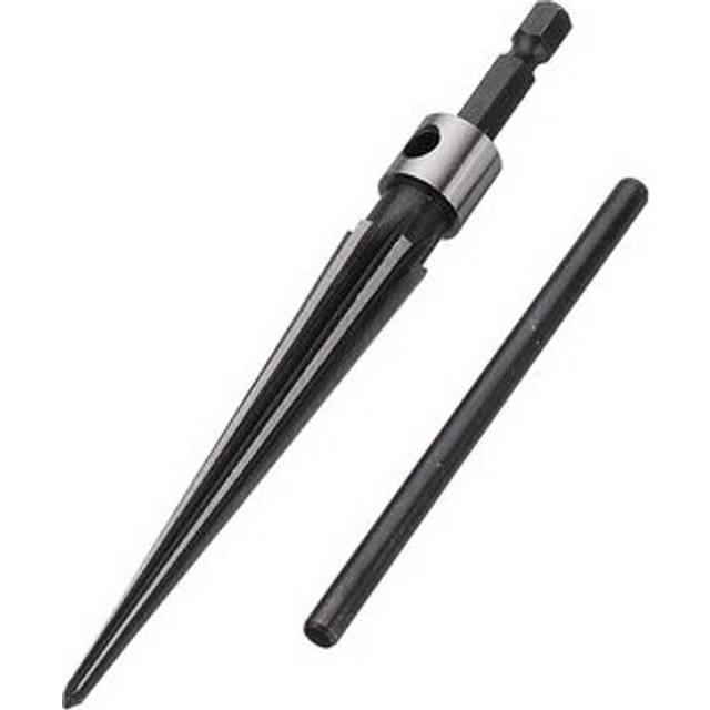 3-13mm Bridge Pin Hole Hand Held Taper Reamer T Handle Tapered 6 Fluted Chamfer Bit Woodworking Tool