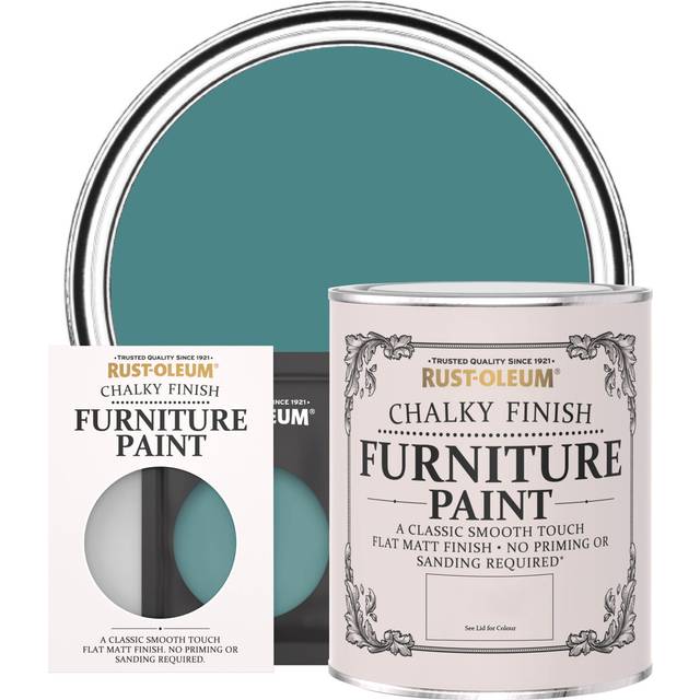 Rust-Oleum Chalky Furniture Paint - PEACOCK SUIT - 10ml - Green