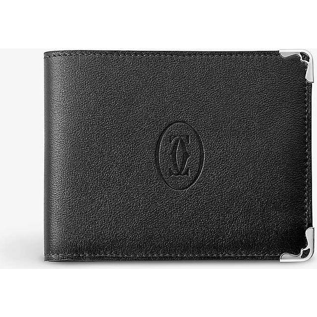 Leather Must de Cartier Bifold Wallet - Black - One size