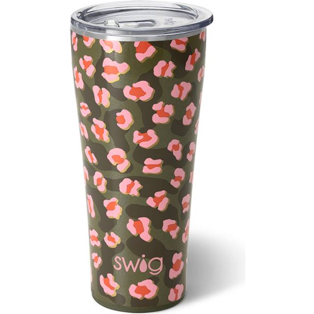 Swig Life 32oz Insulated Tumbler  Travel Coffee Tumbler with Lid  Cup Holder Friendly Travel Coffee Mug  Stainless Steel Thermos with Lid (On the Prow