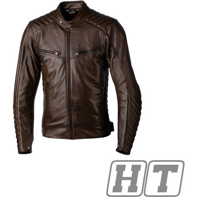 RST Roadster 3 Motorcycle Leather Jacket, black, Size XL for Men