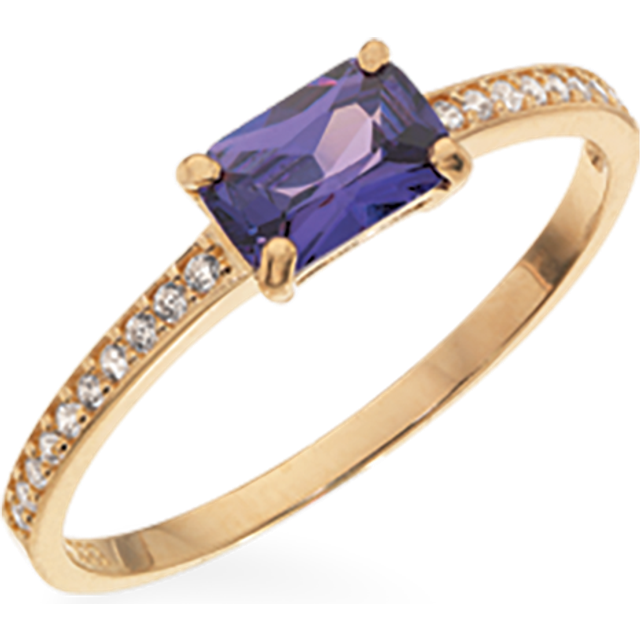 Glow 8 Karat Guld Ring fra Scrouples 712493