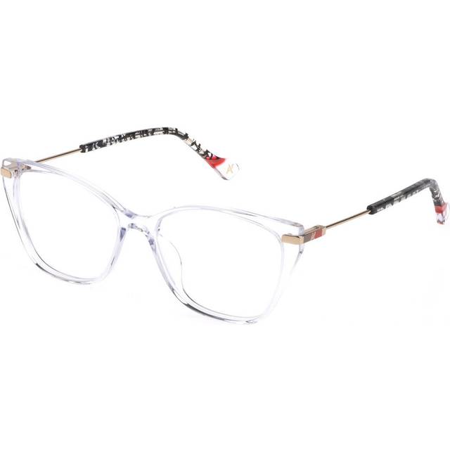 Yalea VYA024 HYPATIA 0885 Women's Eyeglasses Clear Size 54 (Frame Only) - Blue Light Block Available (54)