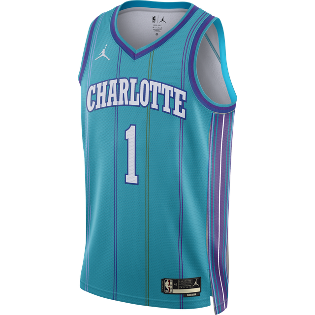 Jordan, Sport, Herr, L, Polyester, Basketball Tank Top Lamelo Ball Edition - blue (L)