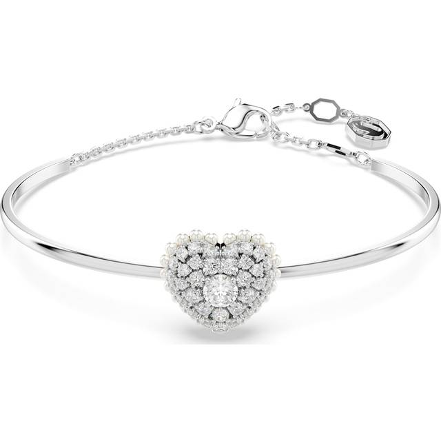 Swarovski Armreif Idyllia E Heart 5684385 - silber