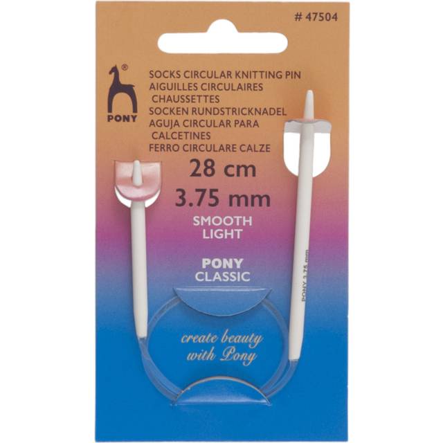 Pony Sock 28cm Fixed Circular Knitting Needles - 3.75mm (P47504)