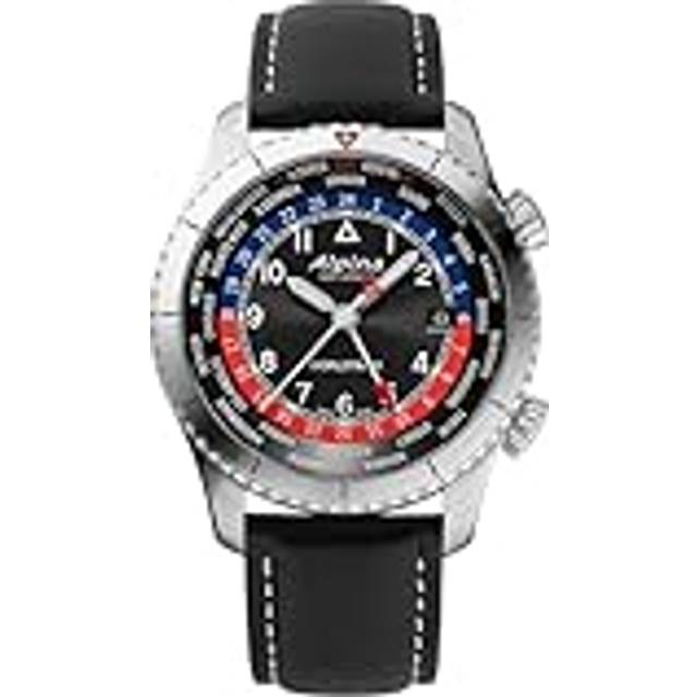 Alpina al-255brb4s26 startimer pilot worldtimer mens watch