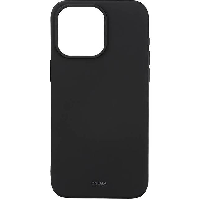 Onsala Mobilskal Silikon MagSeries Black - iPhone 15 Pro Max