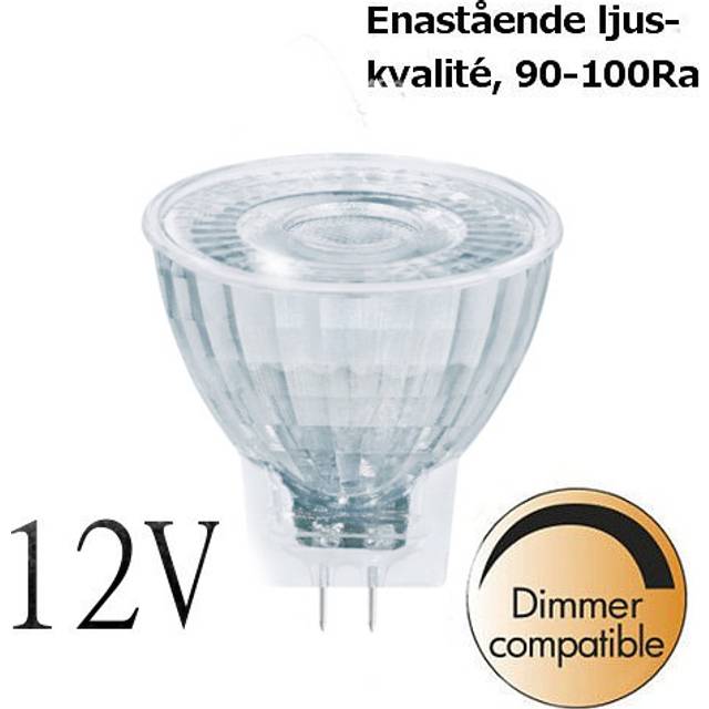 Ledvance Performance LED Spot Reflektor GU4 MR11 4.5W 345lm 36D - 927 Extra Varm Vit | Bästa färgåtergivning - Dimbar - Ersättare 35W