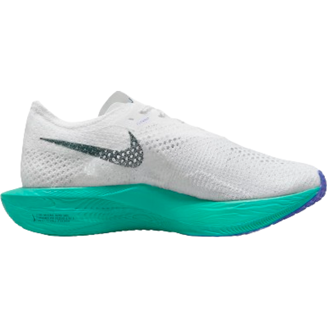 Nike W ZOOMX VAPORFLY Next% 3, Sneaker Kvinna, White/Deep Jungle-Jade Ice-Clear JA, 38.5 EU, White Deep Jungle Jade Ice Clear Ja, 38.5 EU