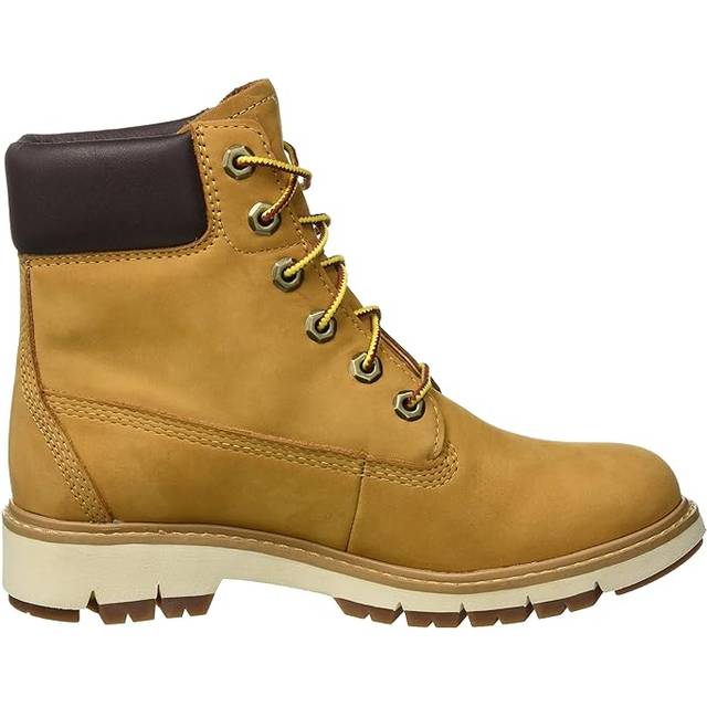 Timberland Womens Lucia Way 6 Inch Lace Waterproof Boots in Wheat - Natural Leather (archived) - Size UK 4.5
