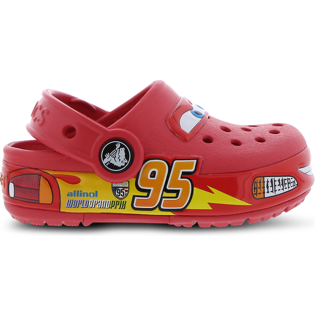 Crocs | Kids | Disney and Pixar Cars Lightning McQueen | Clogs | Red | C12